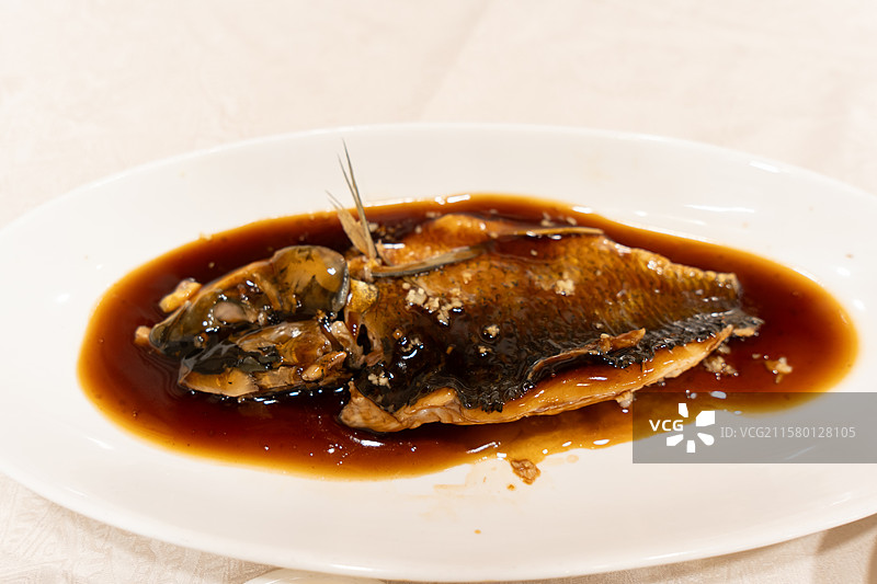 杭州菜西湖醋鱼图片素材