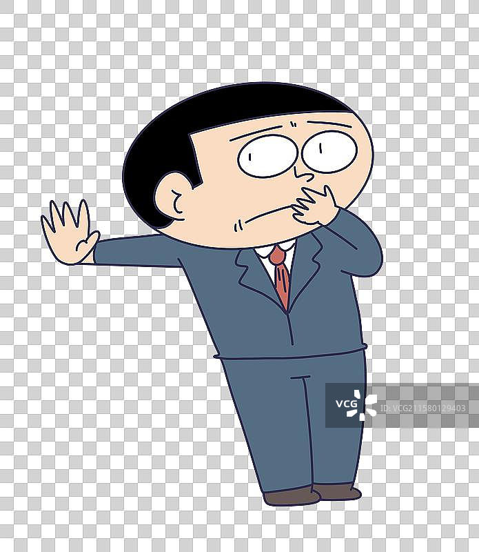 捂嘴嘴巴拒绝的手势图片素材