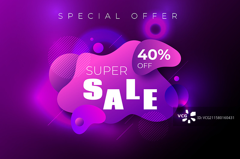 流动效果的销售背景图片素材