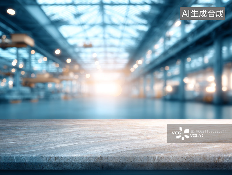 【AI数字艺术】三维商务办公室内背景图片素材