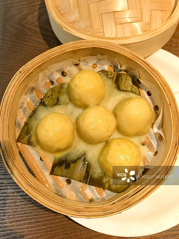 美食：黑龙江美食.粘豆包图片素材