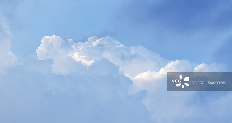 湖北武汉，蓝天白云图片素材