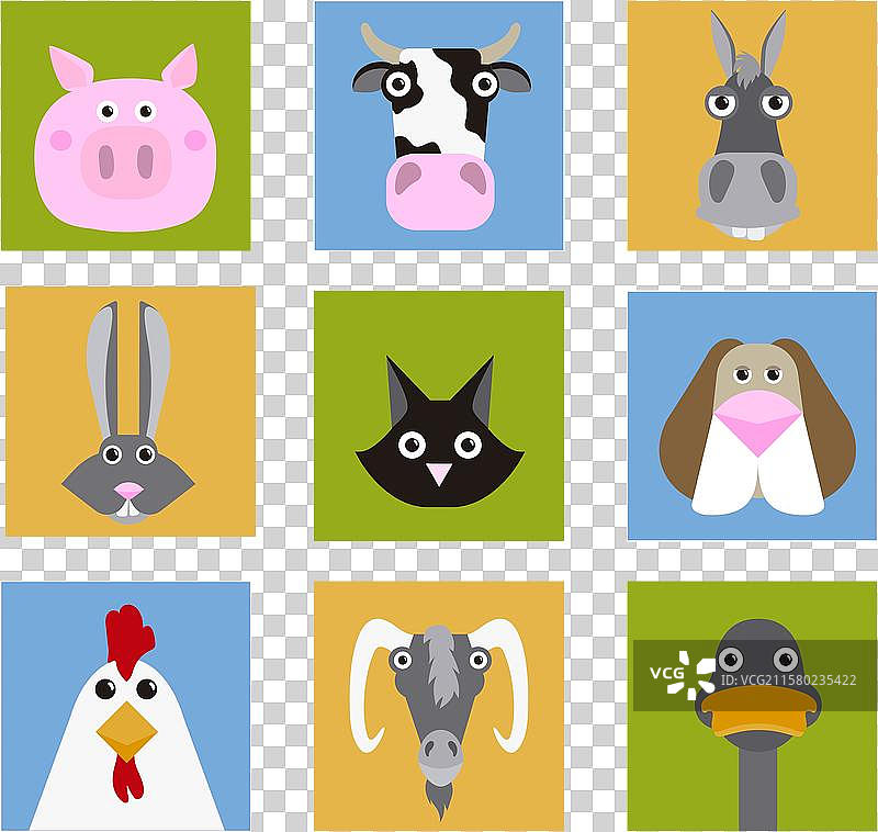 农场动物图片素材