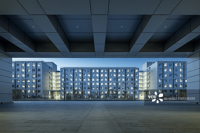 北京北航宿舍楼风景，城市风景图片素材