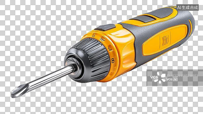 【AI数字艺术】电动螺丝刀特写图片素材