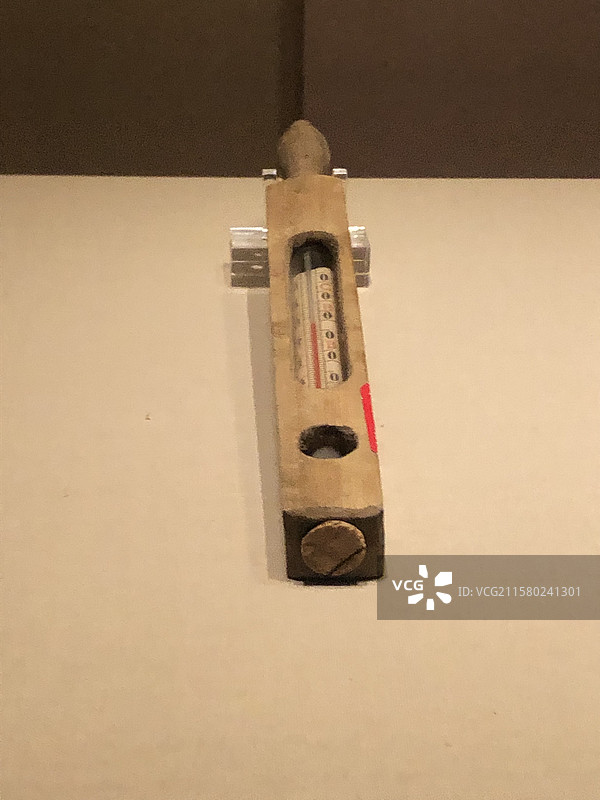 毛泽东游泳时用的水温计-湖南韶山毛泽东纪念馆图片素材