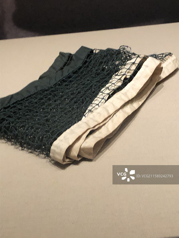 毛泽东用过的球网-湖南韶山毛泽东纪念馆图片素材