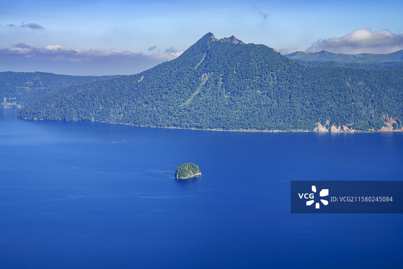摩周湖，日本北海道图片素材