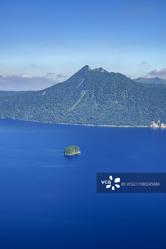 摩周湖，日本北海道图片素材