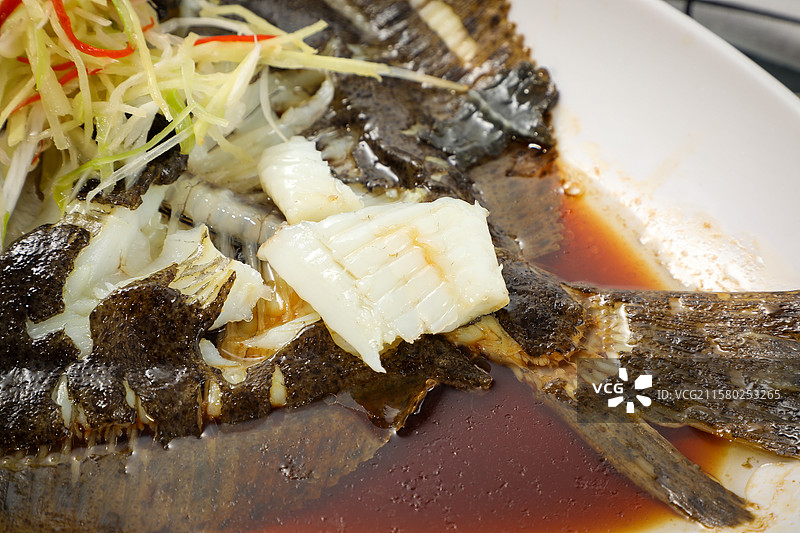 清蒸多宝鱼图片素材