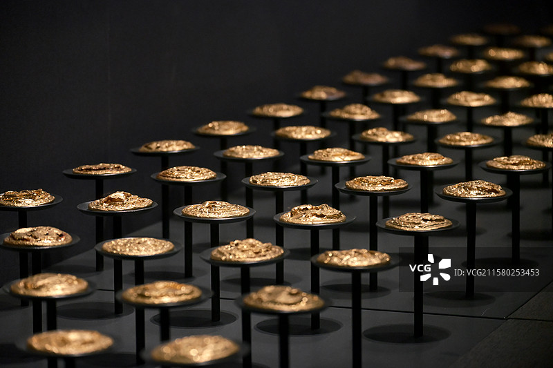 海昏侯金饼图片素材