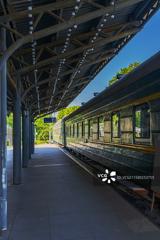 中国南京老火车站公园和旅游美景图片素材