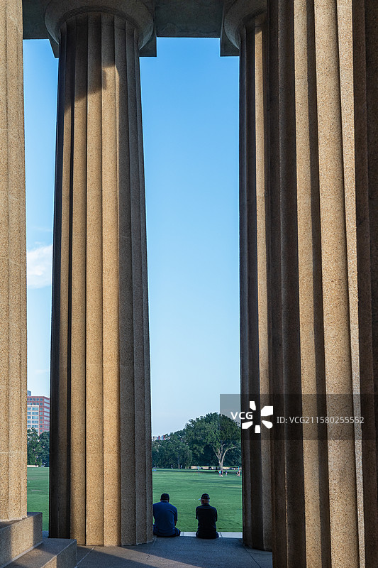 纳什维尔的帕特农神庙图片素材