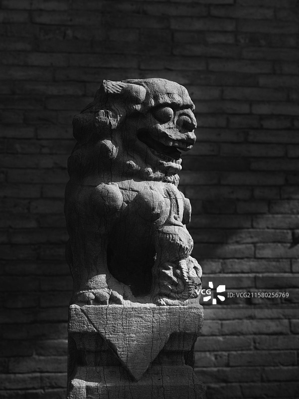 威武霸气的石狮图片素材