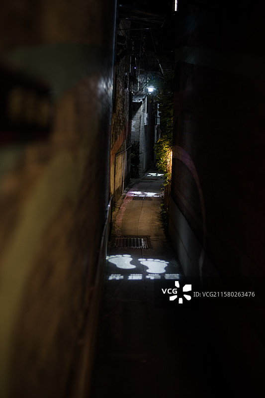 泮塘村夜图片素材