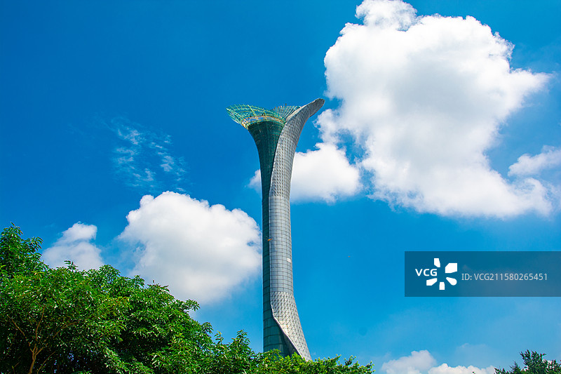 沈阳世博园百合塔图片素材