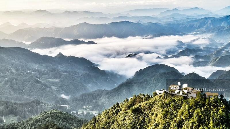 开阳高寨云海图片素材