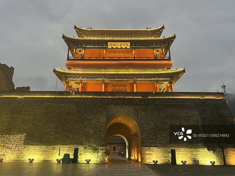 居庸关城楼图片素材