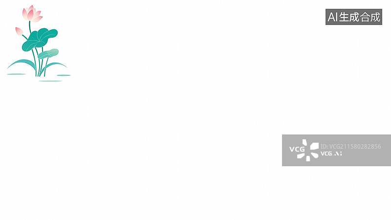 【AI数字艺术】简约风景插画2D卡通图片素材