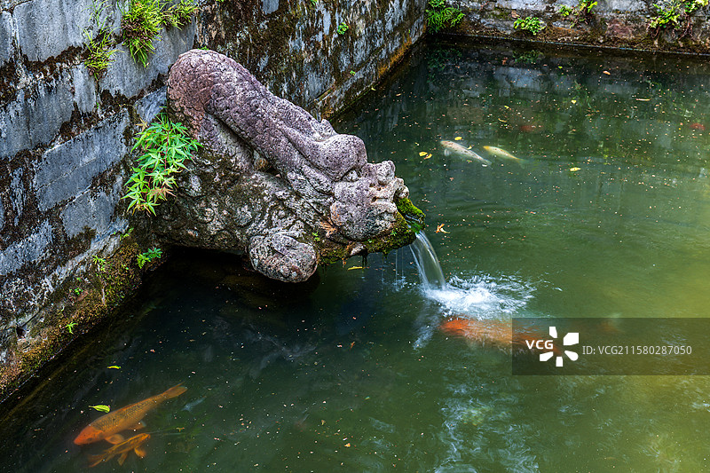 天下第二泉，无锡惠山，全国重点文物保护单位图片素材
