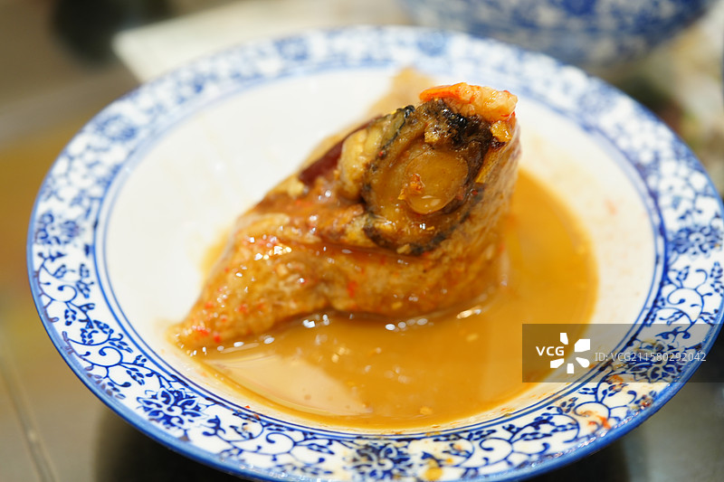 海鲜粽子，海鲜粽，海鲜肉粽，鲍鱼粽子鲍鱼烧肉粽，烧肉粽，泉州烧肉粽，主食，粽子，泉州美食，泉州菜图片素材