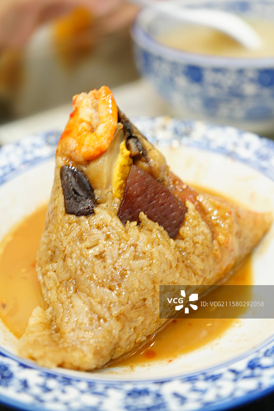 海鲜粽子，海鲜粽，海鲜肉粽，鲍鱼粽子鲍鱼烧肉粽，烧肉粽，泉州烧肉粽，主食，粽子，泉州美食，泉州菜图片素材
