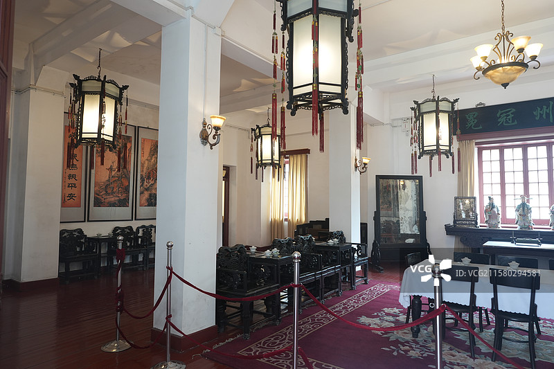 江西省南昌市的专题纪念馆，南昌八一起义纪念馆，南昌起义总指挥部旧址，中国军史第一馆，南昌起义图片素材