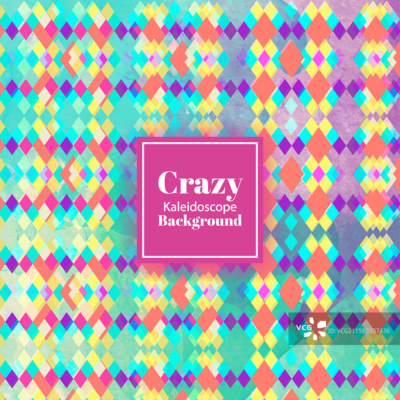 全彩色的菱形背景图片素材