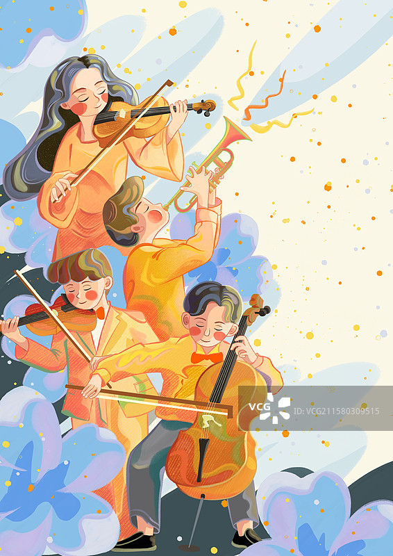 大家一起庆祝吧图片素材