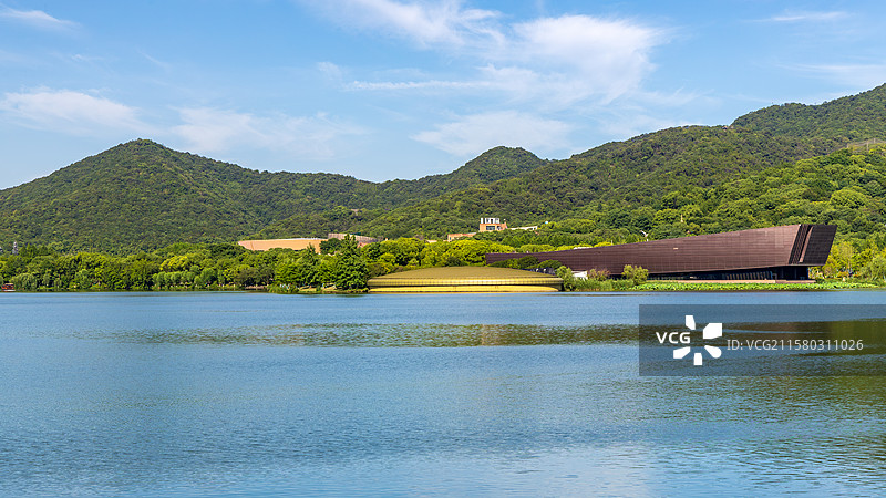 杭州湘湖跨湖桥遗址博物馆图片素材