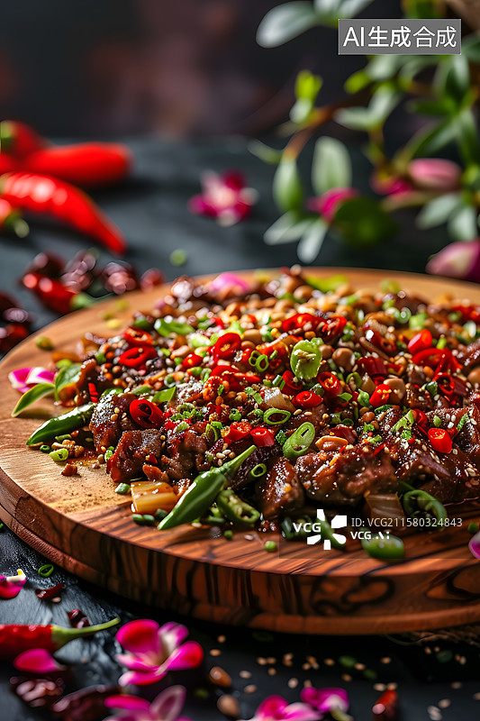 【AI数字艺术】美味的食物图片素材