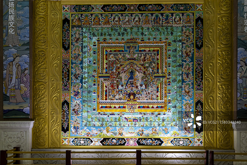 青海藏医药文化博物馆藏医藏族中医图片素材