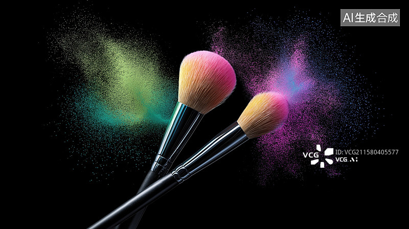 【AI数字艺术】彩妆图片素材