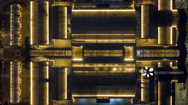 河南 周口 中州路 关帝庙 历史文化街区 关帝庙广场 三川十馆 人和 食集 餐饮街 饮食街图片素材