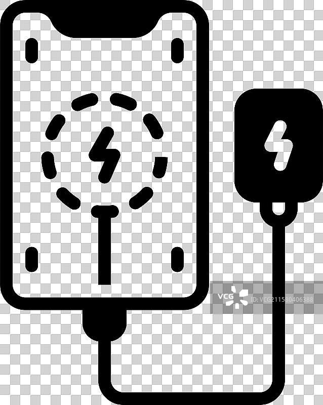 给手机充电图片素材