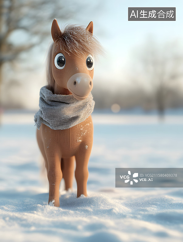 【AI数字艺术】十二生肖-马图片素材