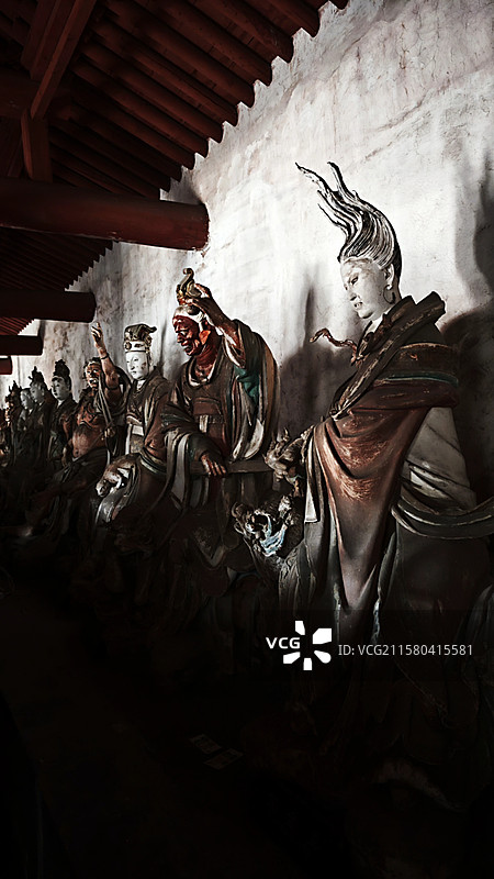 府城玉皇庙二十八星宿亢金龙图片素材