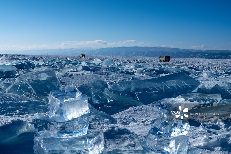 俄罗斯伊尔库茨克贝加尔湖风光图片素材
