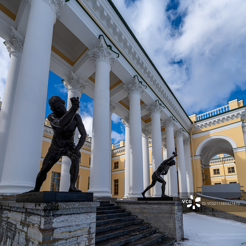 俄罗斯圣彼得堡风光图片素材