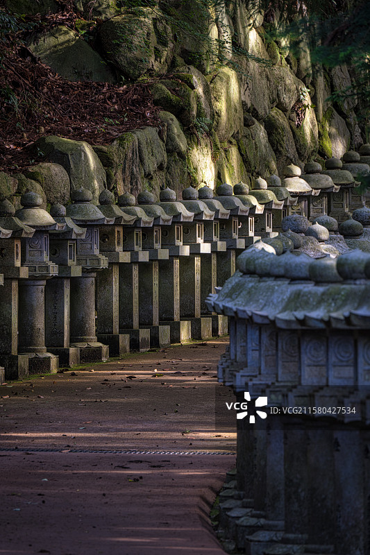 日本 奈良 笠山荒神社图片素材
