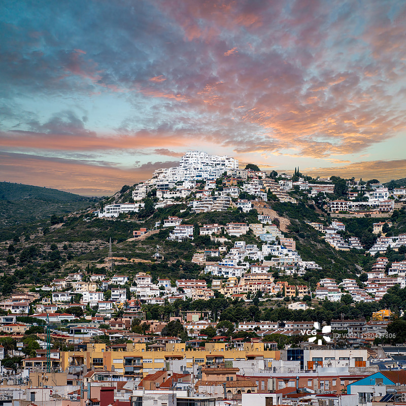 西班牙佩尼斯科拉风光图片素材