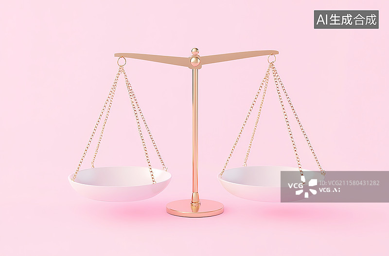 【AI数字艺术】天平图片素材