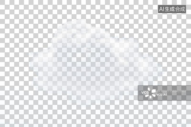 【AI数字艺术】一团云朵免扣元素图片素材