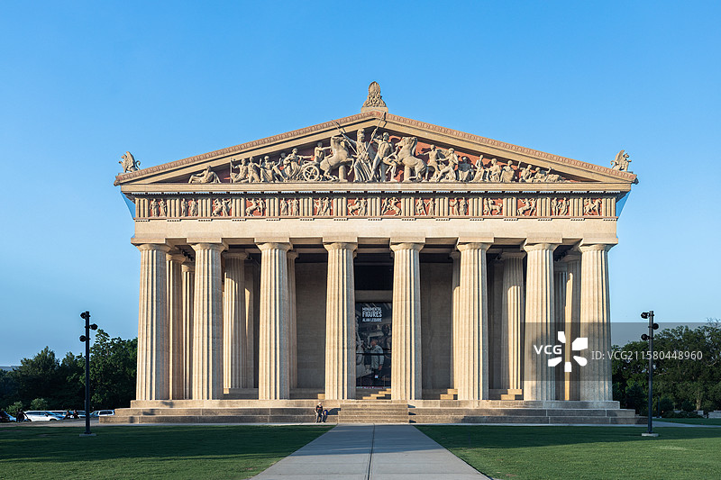 纳什维尔的帕特农神庙图片素材