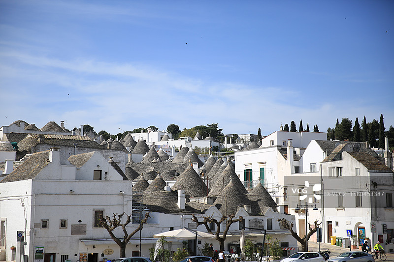 The Trulli of Alberobello：意大利阿尔贝罗贝洛整体图图片素材