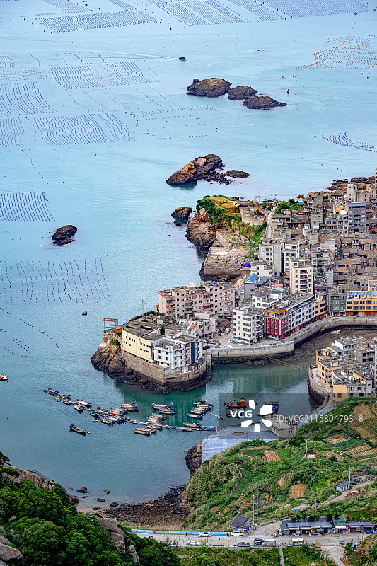 奇达村 历史悠久海边小渔村 海上牧场 福州市连江县鲍鱼养殖基地 环马祖澳旅游区 山海岛屿风光 安凯乡图片素材
