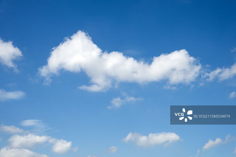 天空画卷云朵图片素材