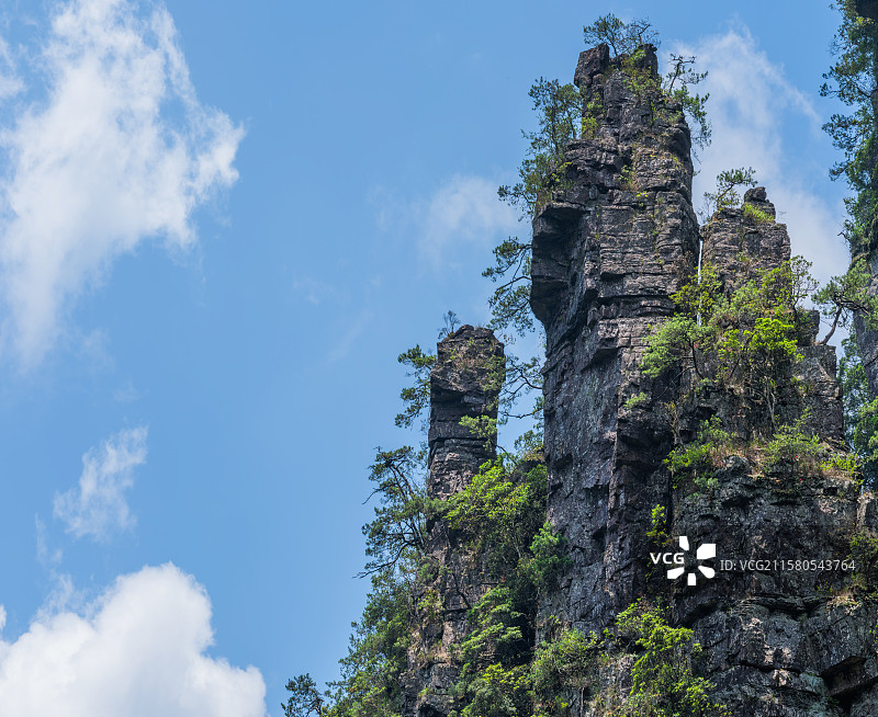 广西来宾金秀盘王界景区盘王点兵景点风光图片素材