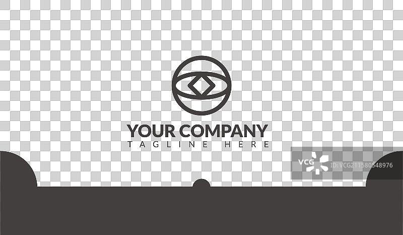 黑色和黄色的企业名片图片素材