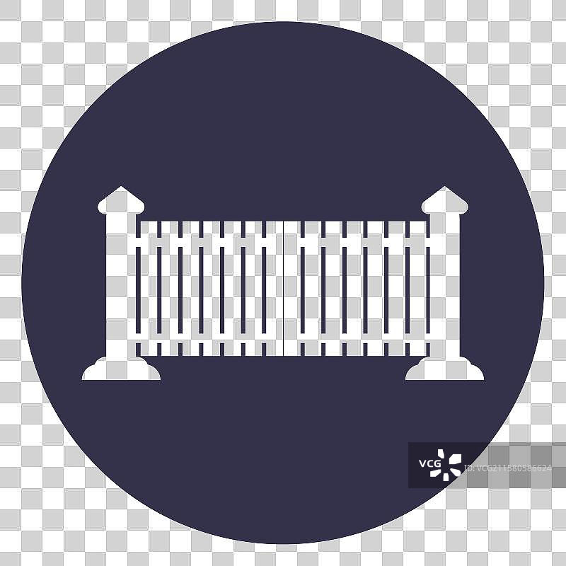 围栏图标标志设计图片素材